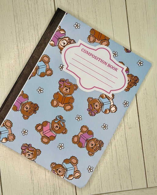 Teddy Heart Notebook