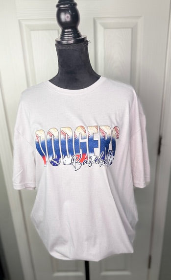 Red, White, and Blue Baseball