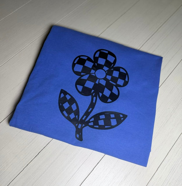 Checker Bloom Tee