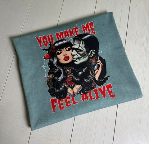 You Make Me Feel Alive Boxy Tee