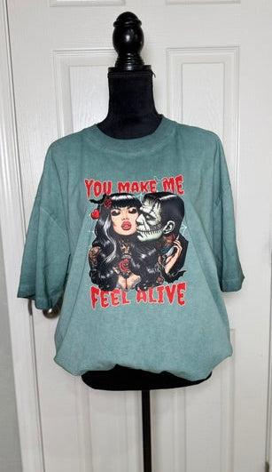 You Make Me Feel Alive Boxy Tee