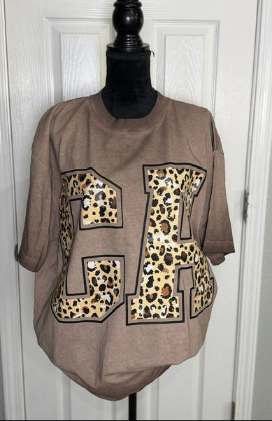 CA Cheetah Boxy Tee
