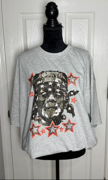 Frankie Boxy Crop Tee