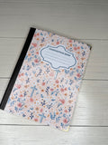 Cross and Flower notebook