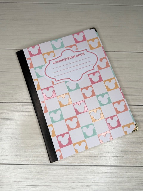 Mouse Ears Notebook