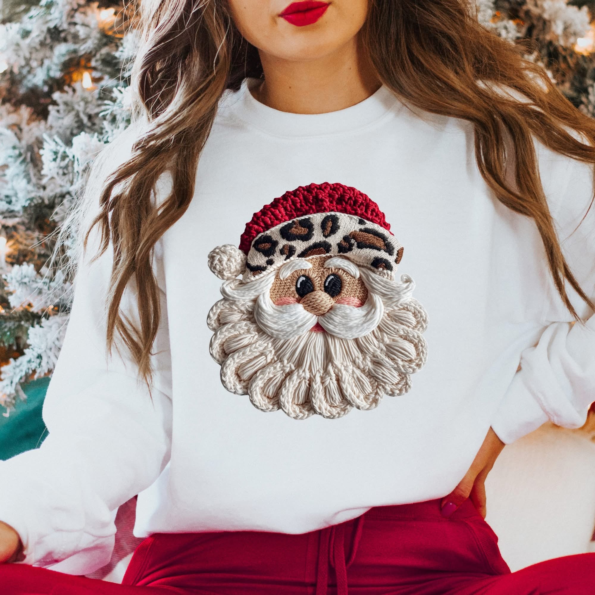 Cheetah Santa