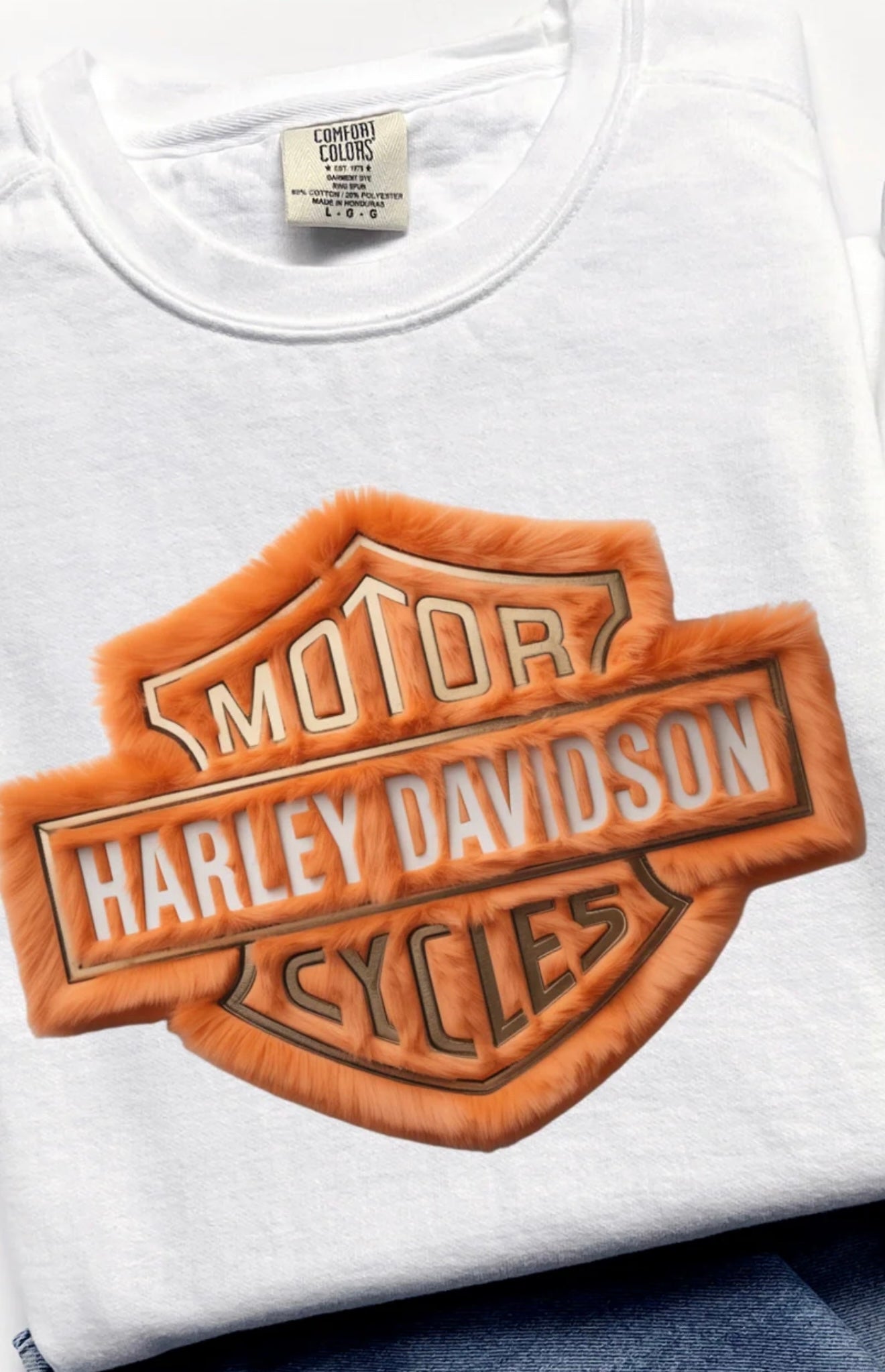 Orange Motor Cycle