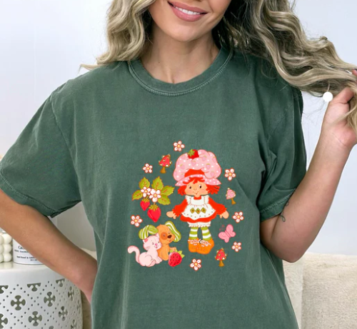 Strawberry and Flower Girl